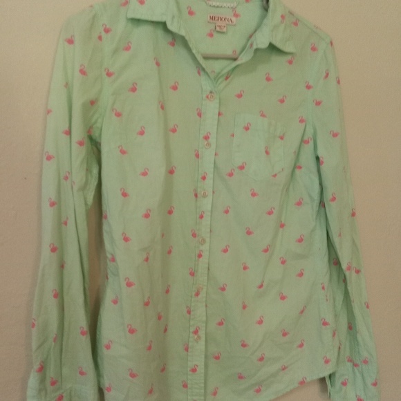 Flamingo buttonup - Picture 1 of 3